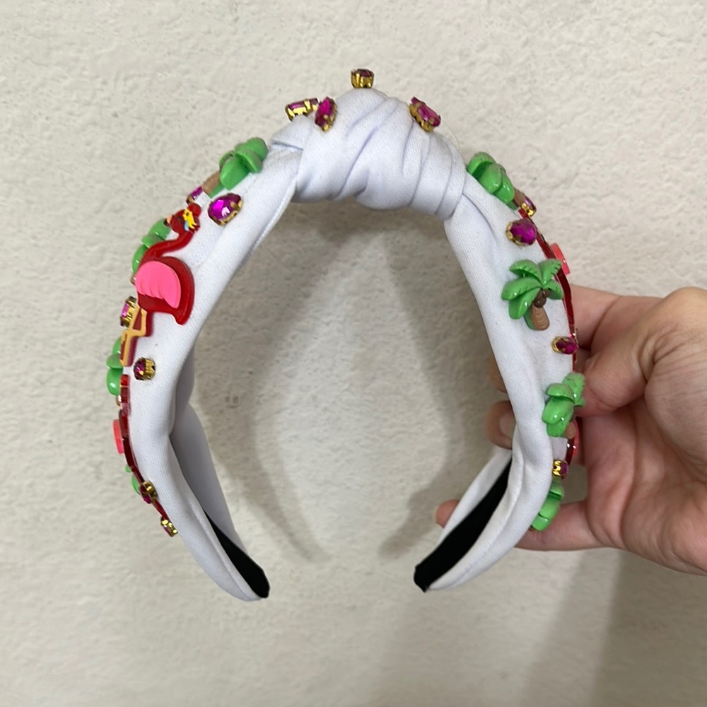 Tropical Embellished Kids Headband